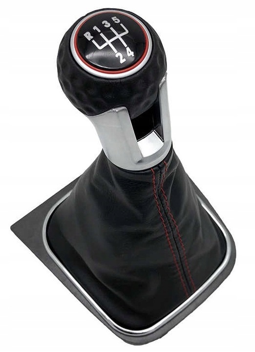 фото №12, Ручка изменения коробки передач чехол vw golf mk5 gti 04-09