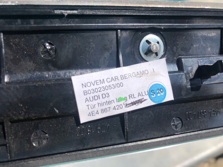 фото №6, Audi a8 d3 рестайлинг планка dekor дерево правые зад длинный