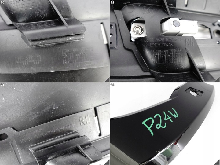 фото №16, Bmw x6 x6m e71 e71m m-power крыло правый перед чёрный sapphire повреждённый