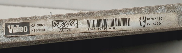 фото №6, Радиатор кондиционера ford mondeo mk4 9g9119710aa