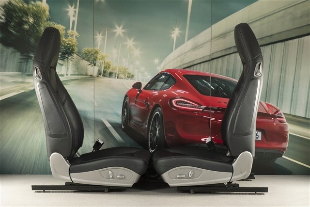 фото №6, Оригінал. porsche 911 991 сидіння /чорна skóra/komplet