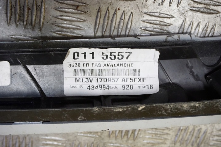 фото №9, Ford f150 raptor 2021 2022 23 - бампер перед накладка планка передняя usa