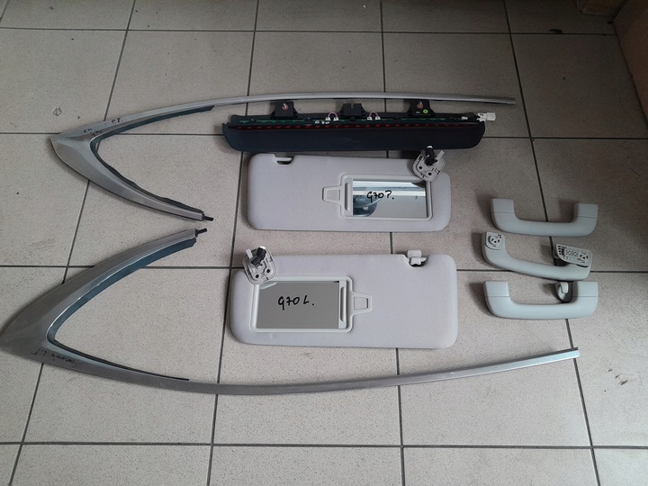 фото №3, Hyundai genesis g70 2019r бардачок захист zaślpepka планка рамка повітропровід