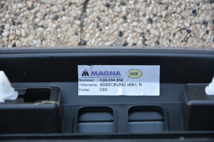 фото №5, Планка дверь правый зад lc9x vw arteon 3g8853992