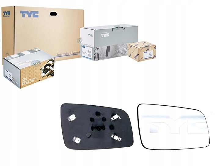 фото №1, Tyc 325-0015-1 скло дзеркало, дзеркало зовнішні