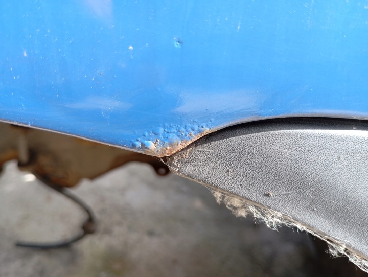 фото №14, Fiat doblo i 1 крыло перед правое 2000-2005 451 blu capri синий
