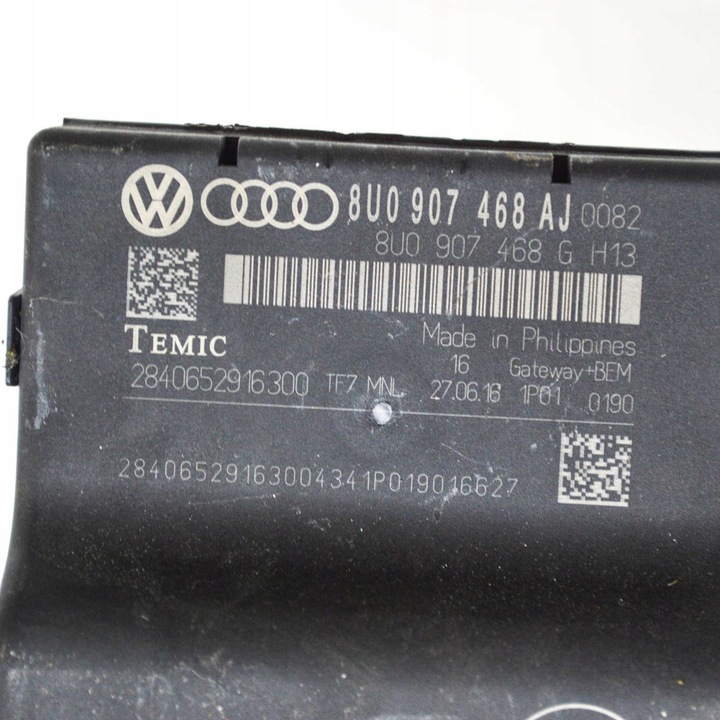 фото №6, Audi q3 8u 2017 модуль управление шлюз