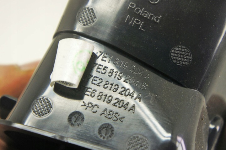 фото №6, Su006 vw transporter t6 решётка воздуховод панели pulpitu 7e1819204a