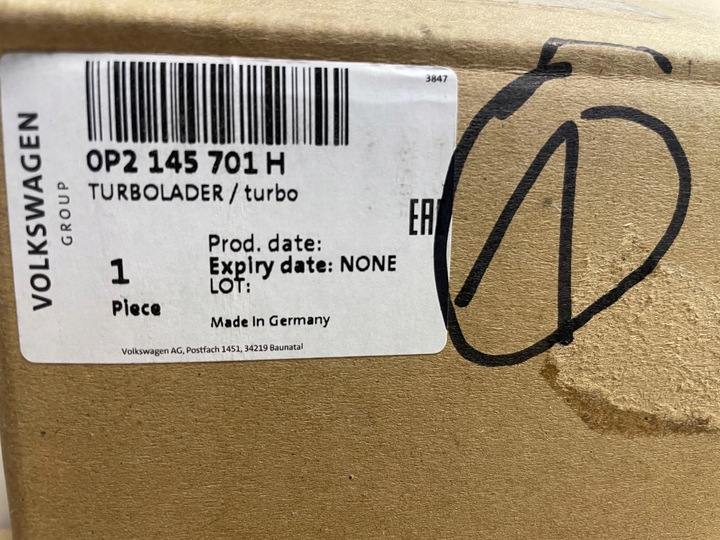 фото №10, Audi a8 s8 q7 q8 rs6 ліва турбонагнітач турбіна 4,0 0p2145701h