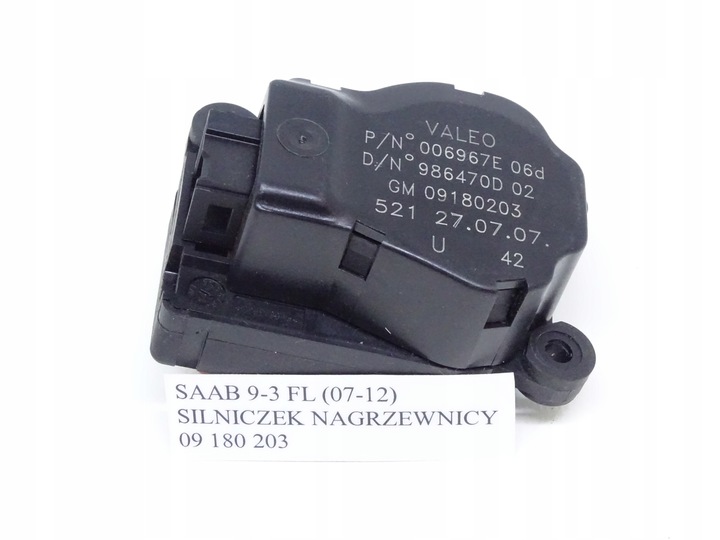 фото №5, Saab 93 рестайлинг 07-12 моторчик нагревателя 09180203