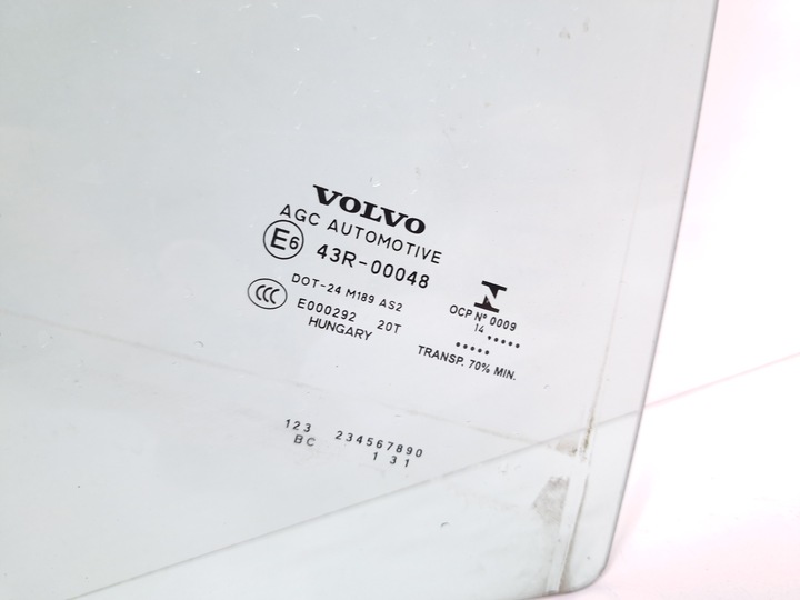 фото №2, Volvo v40 ii скло двері зад задня права as2 2014