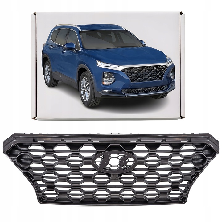 фото №1, Hyundai santa fe iv tm 18+ решітка радіатора решітка 86350s1610