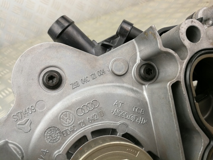 фото №11, 04c121121c 04c121004j насос води термостат vw polo 6c skoda fabia 3 1,0 mpi