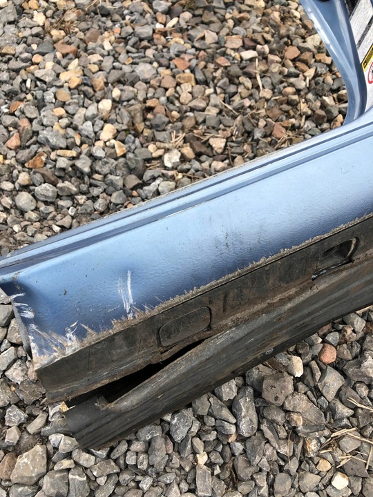 фото №2, Toyota prius ii 2003-2009 стійка b поріг лівий