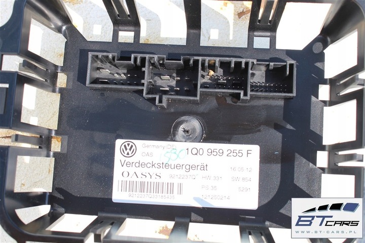 фото №10, Vw eos модуль блок управления крыша складного 1q0959255f 1q0959255g 1q0959255b 1q