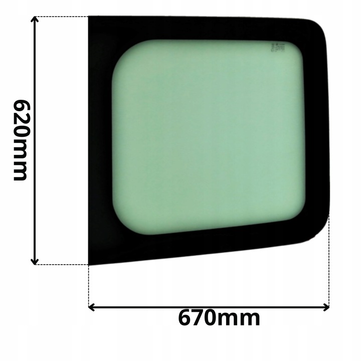 фото №1, Стекло правая задняя w дверь renault trafic iii 3 14- 0251