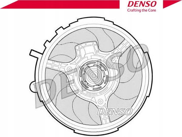 фото №2, Denso der09061 вентилятор, охолодження двигуна