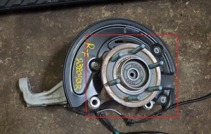 фото №1, 2015 ford f150 raptor 4x4 ступица передняя подшипник колёса перед поворотный кулак