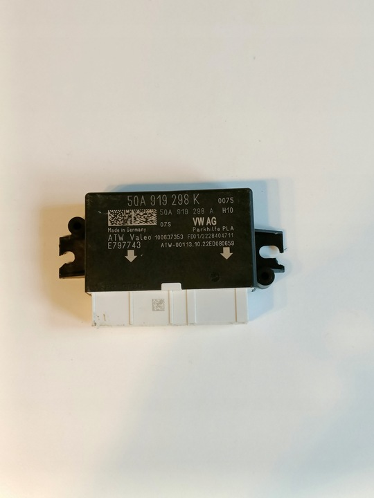 фото №1, Vw passat b8 модуль блок керування датчиків pdc оригінал