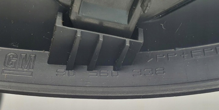 фото №6, Решітка повітропровід праве перед opel astra ii g 90560338