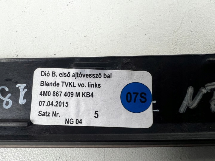 фото №9, Декори планки декоративний дерево комплект audi q7 sq7 4m дерево jachtowe kb4