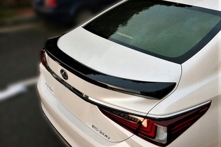 фото №6, Спойлер na кришка багажника спойлер do lexus es vii 2018+ abs чорний mat sobmart