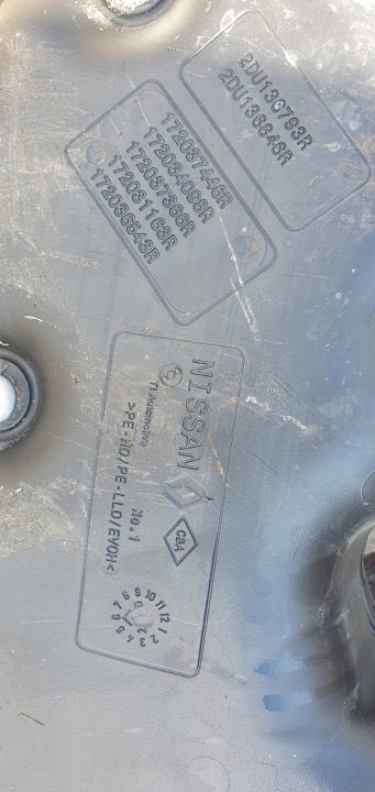 фото №11, Bak бак насос пального 1.5 dci renault captur ii 172028462r