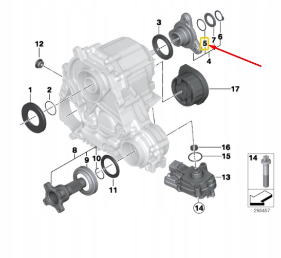 фото №7, Bmw 1 f20 кольцо уплотнительный фланец wyjściowego 27107599326