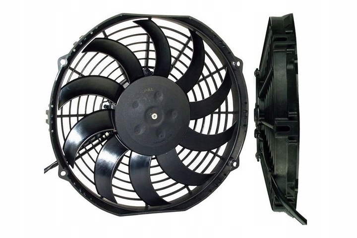 фото №7, Вентилятор spal нажимной 255mm va11-ap7/c-57s оригинал