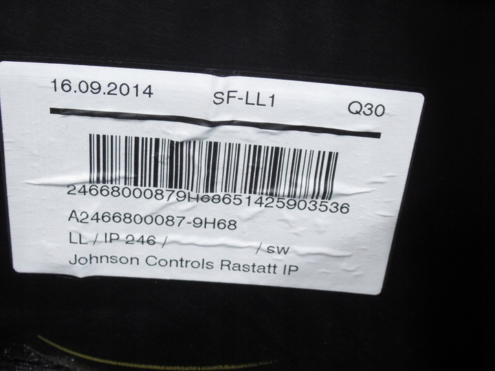 фото №11, Панель роздавальна консоль mercedes b-klasa w246 рестайлінг оригінал a2466800087