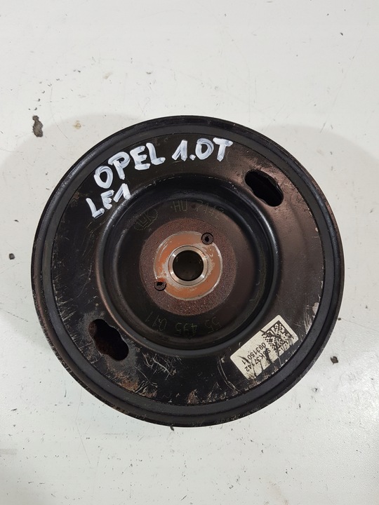 фото №1, Колесо ременное вала 55495011 opel astra k corsa 1.0t