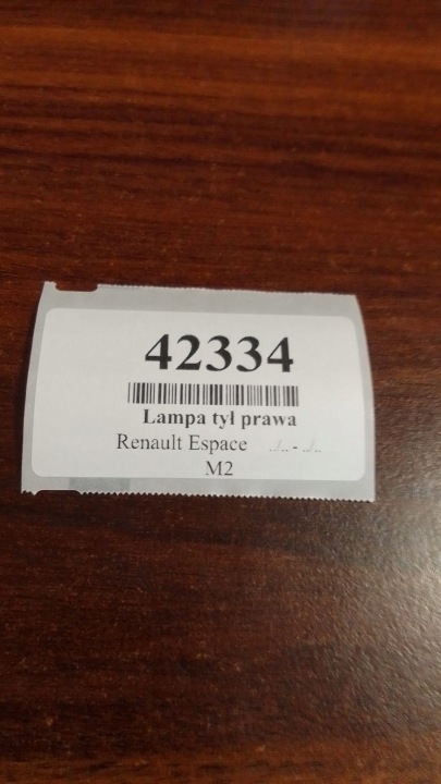 фото №9, Renault espace iv фара праве зад 8200027152