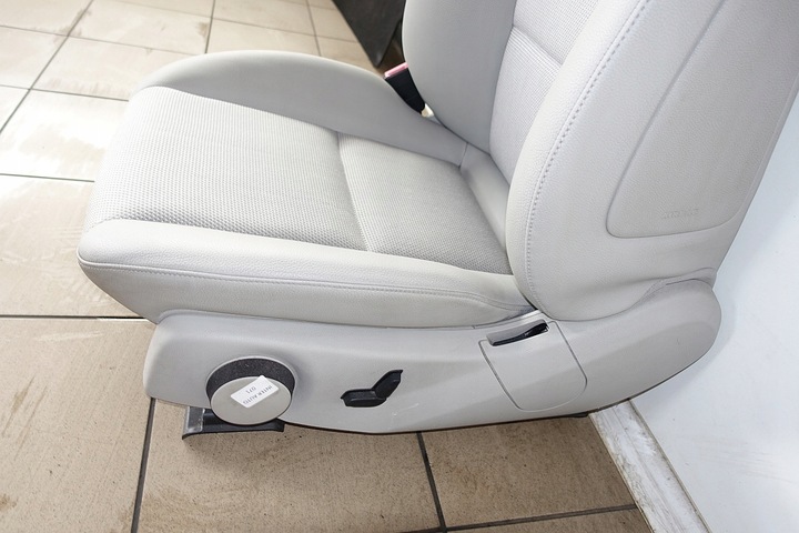 фото №9, Mercedes w204 сиденье водителя левый pół кожа перед переднее