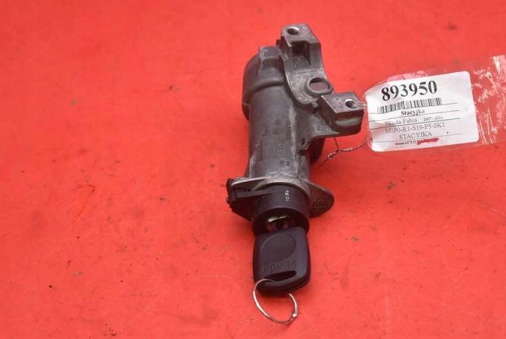 фото №1, Замок запалювання ключ 4b0905851c skoda fabia 2 ii 1.4 16v 86 km 07-10