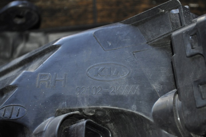 фото №8, Лампа праві перед європа 92102-2kxxx kia soul i 09r