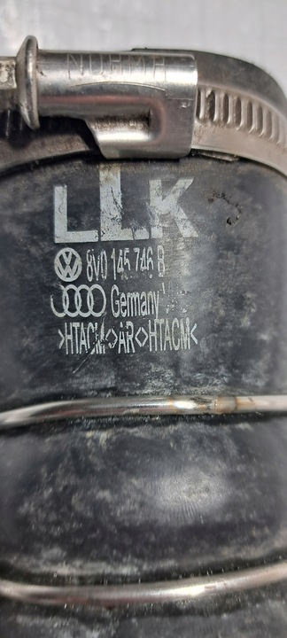 фото №5, Audi a3 rs3 q3 шланг интеркулер 8v0145746b