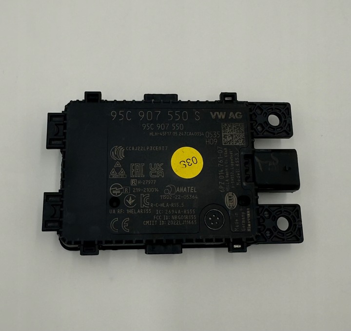 фото №1, Радар дистроник acc vw audi 95c907550s