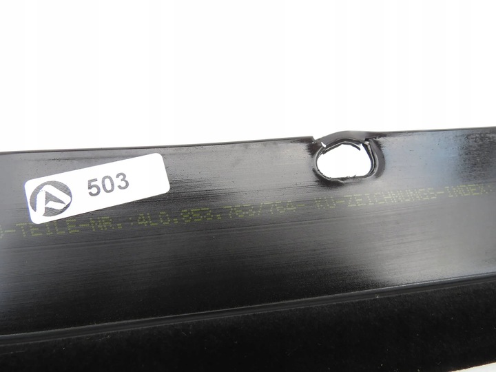 фото №15, Планка накладка дверь правые зад хром audi q7 4l 4l0853763