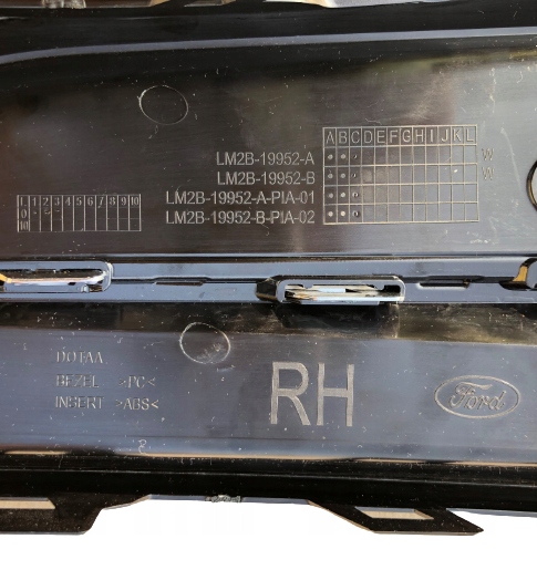 фото №13, Решітка права бампера перед ford galaxy mk4 рестайлінг