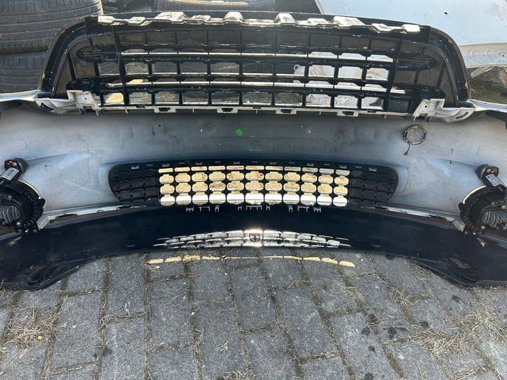 фото №7, Mini countryman r60 бампер перед переднє комплектний решітка радіатора галоген