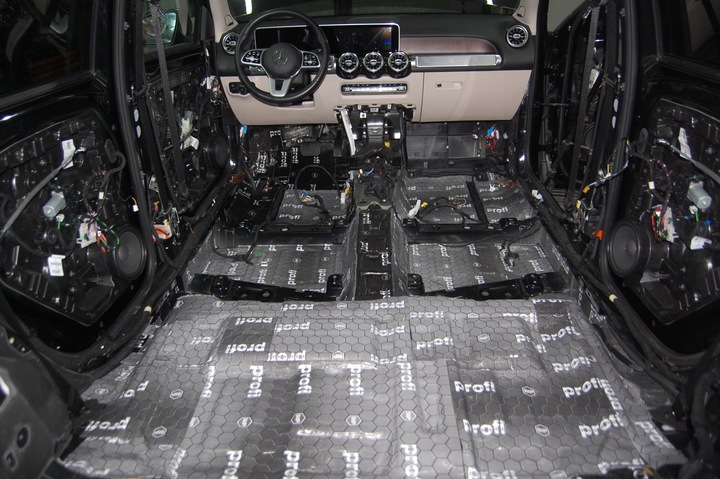 фото №8, Stp profi 2,5mm коврик butylowa шумопоглощающая premium tłumienie колебания вибрации