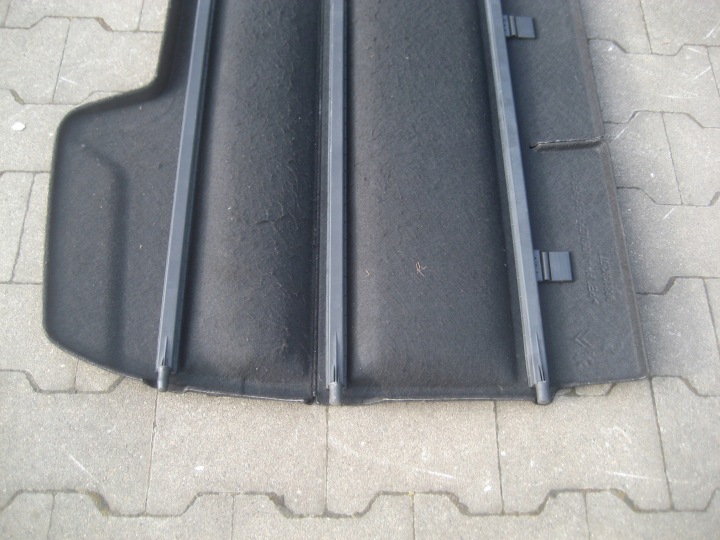 фото №9, Citroen berlingo iii 08-17r полка зад заднее чёрная 9681392577