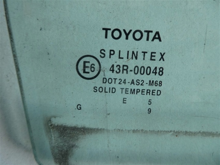 фото №2, Скло задня права toyota corolla e12 5d хетчбек