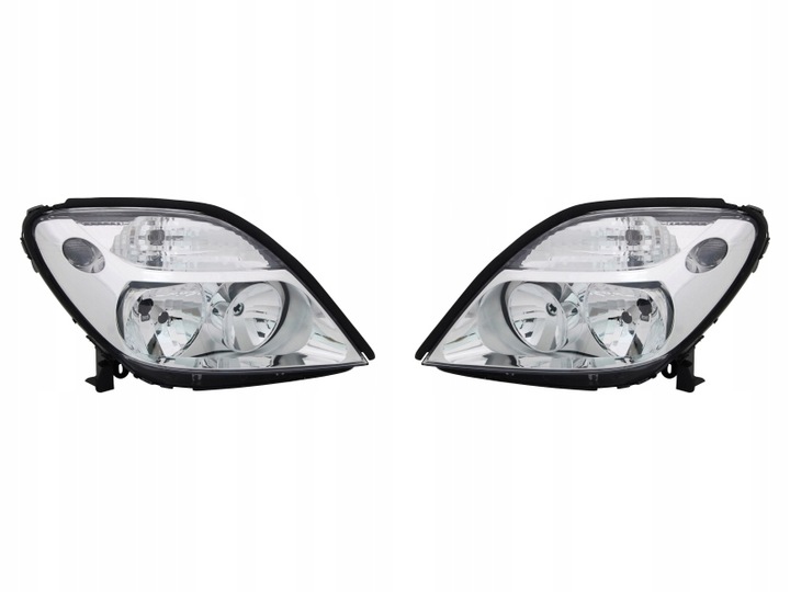 фото №1, Фара p h1/h7, электрический, bez двигателя, цвет вкладыш: хромированный