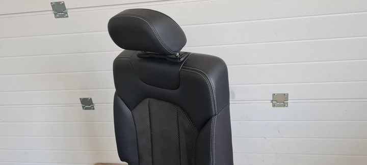 фото №14, Q7 4m ii сидіння задній 2 ряд rzędu праві шкіряний алькантара s-line