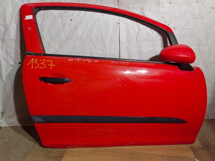 фото №1, Двері праві перед opel corsa d 3d 06-10