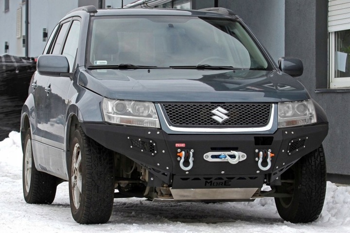 фото №7, Бампер переднє сталевий suzuki grand vitara ii 2 05-08 more 4x4