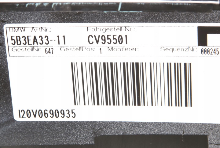 фото №16, Bmw ix i20 lci бампер переднее перед м-пакет pdc жгут комплектный c7a usa