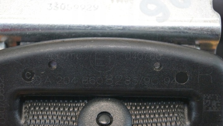 фото №7, Mercedes w204 pas безопасности правые зад a2048608285