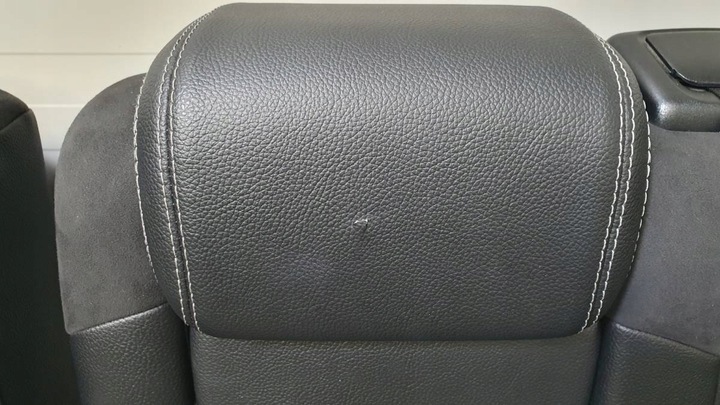 фото №8, Салон сидіння диван обшивки комплект шкіра mercedes ml w166 eu